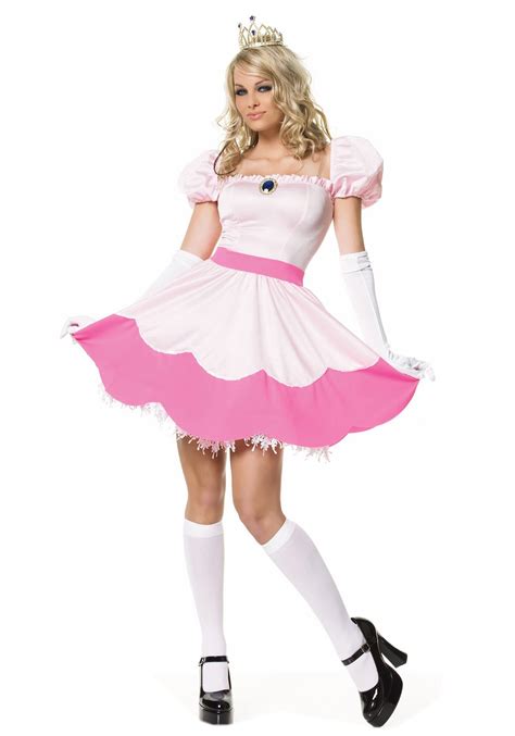 sexy princess peach outfit|Adult Princess Peach Costume